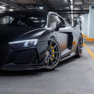 TRE Carbon Audi R8 4S Facelift LCI Pre-Preg Carbon Fiber Front Bumper Canards (2021-2024) - TR-A4SCCF