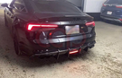 Canadian Auto Performance 2018-2019 B9 Audi A5/S5 - Carbon Fiber Diffuser with LED - V1 - CAP-D-045