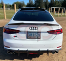 Canadian Auto Performance 2018-2019 B9 Audi A5/S5 - Carbon Fiber Diffuser with LED - V1 - CAP-D-045