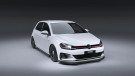 ZAERO Design VW Golf GTI & Golf GTD Mk7.5 EVO-1 Gloss Black Front Splitter (2017-2020) - ZA-GOLF-75-GTI-FS