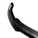 ZAERO Design VW Golf R Mk8 EVO-1 Gloss Black Front Splitter (2020-2024) - ZA-GOLF-8-R-FS
