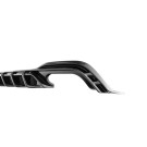 ZAERO Design VW Golf R Mk8 & Mk8.5 EVO-1 Gloss Black Rear Diffuser (2020+) - ZA-GOLF-8-R-DF