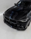 ZAERO Design EVO-S Gloss Black Front Lip ZA-G87-FS