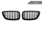 AutoTecknic Dual-Slats Black Front Grille Set - F87 M2 | F22 2-Series
