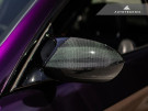 AutoTecknic Replacement Carbon Fiber Mirror Covers - BMW E90/ E92/ E93 M3 | E82 1M - ATK-BM-0152-P