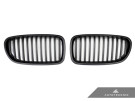 AutoTecknic Stealth Black Front Grille Set - F10 Sedan / F11 Wagon | 5-Series - ATK-BM-0067-MB AutoTecknic Stealth Black Front Grille Set - F10 Sedan / F11 Wagon | 5-Series - ATK-BM-0067-MB
