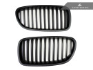 AutoTecknic Stealth Black Front Grille Set - F10 Sedan / F11 Wagon | 5-Series - ATK-BM-0067-MB AutoTecknic Stealth Black Front Grille Set - F10 Sedan / F11 Wagon | 5-Series - ATK-BM-0067-MB