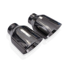 Stainless Works 2021 Ram TRX 6.2L Legend Catback w/ Black Chrome Tips - sswRAM21CBLBC