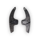 Carbon City Customs Performance Style Dry Carbon Fiber Replacement Paddle Shifters | For Audi, BMW, Mercedes Benz & Volkswagen