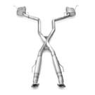 Stainless Works 11-21 Jeep Grand Cherokee 5.7L 3in Redline Catback Exhaust w/X-Pipe (Uses OEM Tips) - sswJPGC57CBR