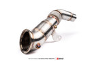 AMS Performance Toyota GR Supra Street Downpipe w/ GESI Catalytic Converter - amsAMS.38.05.0001-2 AMS Performance Toyota GR Supra Street Downpipe w/ GESI Catalytic Converter - amsAMS.38.05.0001-2