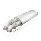 Stainless Works 2010-14 Ford Raptor 3in Exhaust Chambered Mufflers Dump Exit - sswFTR13CBDP
