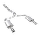 Stainless Works 2010-21 Ford Taurus SHO V6 2-1/2in Catback Chambered Mufflers X-Pipe - sswTA10ECOCB