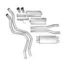 Stainless Works 20-25 Ford F-250/F-350 7.3L 304SS Redline Catback w/ 4in Polished Tips - sswFT220CBR