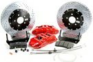 Baer Brakes 15" Extreme+ Front Brake Kit, Monster Green, SDZ For 2015-23 Ford Mustang (S550) - 4261421MG Baer Brakes 15" Extreme+ Front Brake Kit, Monster Green, SDZ For 2015-23 Ford Mustang (S550) - 4261421MG