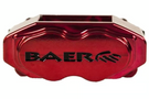 Baer Brakes 11.625" SS4+ Deep Stage Rear Brake Kit, Fire Red, SDZ For 2015-23 Ford Mustang (S550) (Except GT350) - 4262695FR