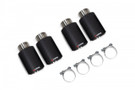 Scorpion Exhaust Quad Carbon Fiber Ascari Upgrade Trim Kit - 100mm - 100ASC4 Scorpion Exhaust Quad Carbon Fiber Ascari Upgrade Trim Kit - 100mm - 100ASC4