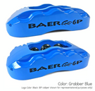 Baer Brakes 14" Extreme+ Front Brake Kit, Grabber Blue, SDZ For C5/C6 Corvette Based Spindles & Hubs - 4301171GB