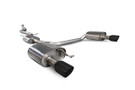 Scorpion Exhaust Resonated cat-back system With Black Ceramic Tailpipe For A5 B8 2.0 TFSI - SAU072C