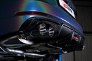 Scorpion Exhaust Non-Resonated Half System Exhaust - Daytona Ceramic For Audi S4 B9 - SAUS088