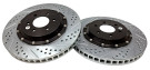 Baer Brakes EradiSpeed+ Front 2-Piece Performance Brake Rotors, SDZ For 2003-10 Dodge Viper - 2141011 Baer Brakes EradiSpeed+ Front 2-Piece Performance Brake Rotors, SDZ For 2003-10 Dodge Viper - 2141011