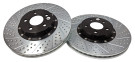 Baer Brakes EradiSpeed+ Front 2-Piece Performance Brake Rotors, SDZ For 2015-23 Ford Mustang GT w/Standard Brake & EcoBoost w/Performance Package (4-Piston Caliper) - 2261041 Baer Brakes EradiSpeed+ Front 2-Piece Performance Brake Rotors, SDZ For 2015-23 Ford Mustang GT w/Standard Brake & EcoBoost w/Performance Package (4-Piston Caliper) - 2261041