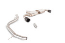 Scorpion Exhaust Cat-back System With Black Ceramic Tailpipe For TT Mk2 2.0 TFSi 2WD ONLY - SAUS032C
