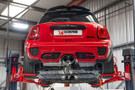 Scorpion Exhaust For Mini Cooper S & John Cooper Works 3-Door Non-Resonated - Carbon Ascari Tips - SMNS010CF Scorpion Exhaust For Mini Cooper S & John Cooper Works 3-Door Non-Resonated - Carbon Ascari Tips - SMNS010CF