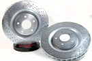 Baer Brakes Claw Performance Rotors, Front For 05-09 Chevrolet Corvette w/Z51 Pkg, 10-11 Corvette Base w/Mag Ride Control, 12-13 Base w/J55 or F55 Brake Pkg (13.3" Front Rotor), 06-09 Cadillac XLR-V - 55111-020
