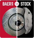 Baer Brakes Claw Performance Rotors, Front For 05-09 Chevrolet Corvette w/Z51 Pkg, 10-11 Corvette Base w/Mag Ride Control, 12-13 Base w/J55 or F55 Brake Pkg (13.3" Front Rotor), 06-09 Cadillac XLR-V - 55111-020