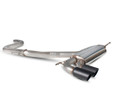Scorpion Exhaust Non-resonated cat-back system With Black Ceramic Tailpipe For Golf MK5 Gti & Edition 30 - SVWS042C