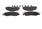 Baer Brakes Claw Brake Pads, Front For 09-18 Dodge/Ram 2500, 3500 w/Single or Dual Rear Wheels, 12 Ram 1500 Tradesman (HD) w/8-Lug - D1399B