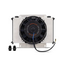 Mishimoto Universal Oil Cooler Kit - 25-Row Cooler with 8" Fan - misMMOC-25-K