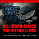 Edge A-Pillar Display Mount For 2008-2010 Ford Super Duty - 18605