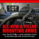 Edge A-Pillar Display Mount For 2010-2018 Ram Trucks - 38602