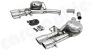 CARGRAPHIC Active Sound System w/4x 89mm Tailpipes For Audi A6/A7 4G 3.0L TDI - PERAU4GDSMSLOOK CARGRAPHIC Active Sound System w/4x 89mm Tailpipes For Audi A6/A7 4G 3.0L TDI - PERAU4GDSMSLOOK