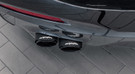 CARGRAPHIC Double-End Tailpipe Set - 4x 89mm - Round - Slash Cut w/Stainless Steel Liner & CARGRAPHIC Logo - Visual Carbon Matte For Diesel BMW 5-Series G30/G31 - CARBMW5G30ER35KEVTPCG CARGRAPHIC Double-End Tailpipe Set - 4x 89mm - Round - Slash Cut w/Stainless Steel Liner & CARGRAPHIC Logo - Visual Carbon Matte For Diesel BMW 5-Series G30/G31 - CARBMW5G30ER35KEVTPCG