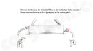 CARGRAPHIC Double-End Tailpipe Set - 4x 100mm - Round - Rolled In - Slash Cut - Brushed Stainless Steel For BMW X6 G06 30i xDrive & 40i sDrive/xDrive - CARX6G06ER40 CARGRAPHIC Double-End Tailpipe Set - 4x 100mm - Round - Rolled In - Slash Cut - Brushed Stainless Steel For BMW X6 G06 30i xDrive & 40i sDrive/xDrive - CARX6G06ER40