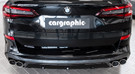 CARGRAPHIC Double-End Tailpipe Set - 4x 100mm - Round - Rolled In - Slash Cut w/Perforated Insert - Mirror Polished For BMW X6 G06 30i xDrive & 40i sDrive/xDrive - CARX6G06ER40R CARGRAPHIC Double-End Tailpipe Set - 4x 100mm - Round - Rolled In - Slash Cut w/Perforated Insert - Mirror Polished For BMW X6 G06 30i xDrive & 40i sDrive/xDrive - CARX6G06ER40R