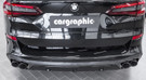 CARGRAPHIC Double-End Tailpipe Set - 4x 100mm - Round - Rolled In - Slash Cut w/Perforated Insert - Matte Black Thermopaint For BMW X6 G06 xDrive 30d / 40d / M50d Vehicles w/M-Package - CARX6G06DER40RTP CARGRAPHIC Double-End Tailpipe Set - 4x 100mm - Round - Rolled In - Slash Cut w/Perforated Insert - Matte Black Thermopaint For BMW X6 G06 xDrive 30d / 40d / M50d Vehicles w/M-Package - CARX6G06DER40RTP