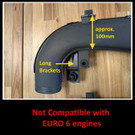 Ramair Foam Intake Kit for BMW F Series N57  JSK-336-BK