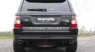 CARGRAPHIC Sport Exhaust System w/2x 115x82mm Mirror Polished Oval Tailpipes For Land Rover Range Rover Sport LS 2.7L/3.0L TDV6 - PXRRSPTD500