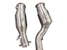 MAD BMW S58 Catted Downpipes M3 M4 G80 G82 G83 W/ No CEL Guarantee & Flex Section - MAD-121