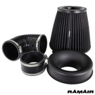 Ramair Performance Pleated Induction Kit for MK2 Focus ST - Black Hoses  PRK-225-BK