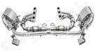 CARGRAPHIC Cylinder-Head Back Sport Exhaust System w/Manifold Set, 2x 100CPSI Catalytic Converters & Sport Rear Silencer Set w/Tailpipes For Porsche 996.1 Carrera 2 / 4 3.4L - PERP9634KITX CARGRAPHIC Cylinder-Head Back Sport Exhaust System w/Manifold Set, 2x 100CPSI Catalytic Converters & Sport Rear Silencer Set w/Tailpipes For Porsche 996.1 Carrera 2 / 4 3.4L - PERP9634KITX