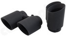 CARGRAPHIC Double-End Sport Tailpipe Set - Round, Slash-Cut & Matte Black Thermopainted For Porsche 997.1 Carrera 2 / 2S / 4 / 4S (PSE) & 991.1 Carrera 2 / 2S / 4 / 4S / GTS - PERP91ERMTP CARGRAPHIC Double-End Sport Tailpipe Set - Round, Slash-Cut & Matte Black Thermopainted For Porsche 997.1 Carrera 2 / 2S / 4 / 4S (PSE) & 991.1 Carrera 2 / 2S / 4 / 4S / GTS - PERP91ERMTP