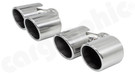 CARGRAPHIC Sport Double-End Tailpipe Set - 4x 89mm Slash-Cut w/Stainless Steel Liner & Mirror Polished For Porsche 997.1 & 997.2 DFI Carrera 2 / 2S / 4 / 4S - CARP97ERS CARGRAPHIC Sport Double-End Tailpipe Set - 4x 89mm Slash-Cut w/Stainless Steel Liner & Mirror Polished For Porsche 997.1 & 997.2 DFI Carrera 2 / 2S / 4 / 4S - CARP97ERS
