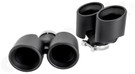 CARGRAPHIC Sport Double-End Tailpipe Set - 4x 89mm Slash-Cut & Black Ceramic Coated For Porsche 997.1 & 997.2 DFI Carrera 2 / 2S / 4 / 4S - CARP97ERSCER