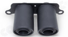 CARGRAPHIC Double-End Sport Tailpipes - 2x 100mm Silenced, Round, Doublewall, Slash-Cut w/Perforated Insert & Matte Black Thermopainted For Porsche 997 & 991.1 GT3 / GT3 RS - CARP97GT3361TP CARGRAPHIC Double-End Sport Tailpipes - 2x 100mm Silenced, Round, Doublewall, Slash-Cut w/Perforated Insert & Matte Black Thermopainted For Porsche 997 & 991.1 GT3 / GT3 RS - CARP97GT3361TP