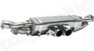 CARGRAPHIC Motorsport Exhaust System OE Manifold Back - Final Silencer w/Integrated Exhaust Valves For Porsche 997 GT3 / GT3 RS - PERP97GT3RKITOEFLAP